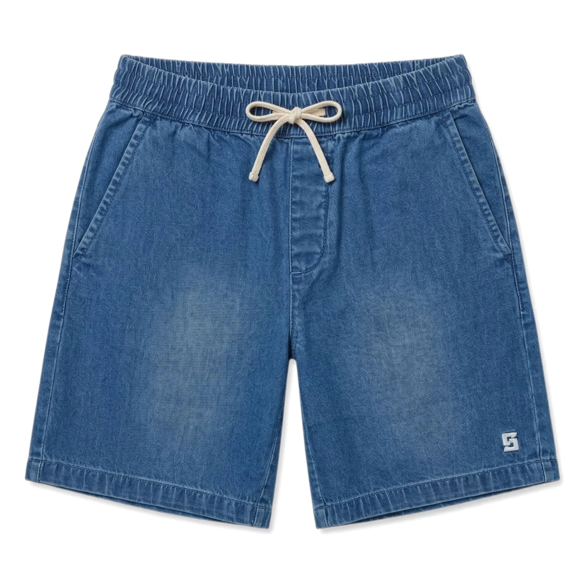 Smallable Kid - Tom Ample Denim Shorts | Blue
