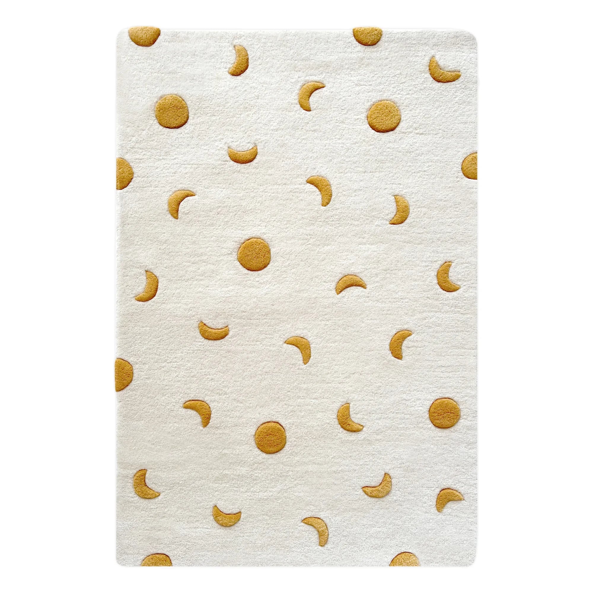 Maison Deux - Woollen Moon Rug | Gold