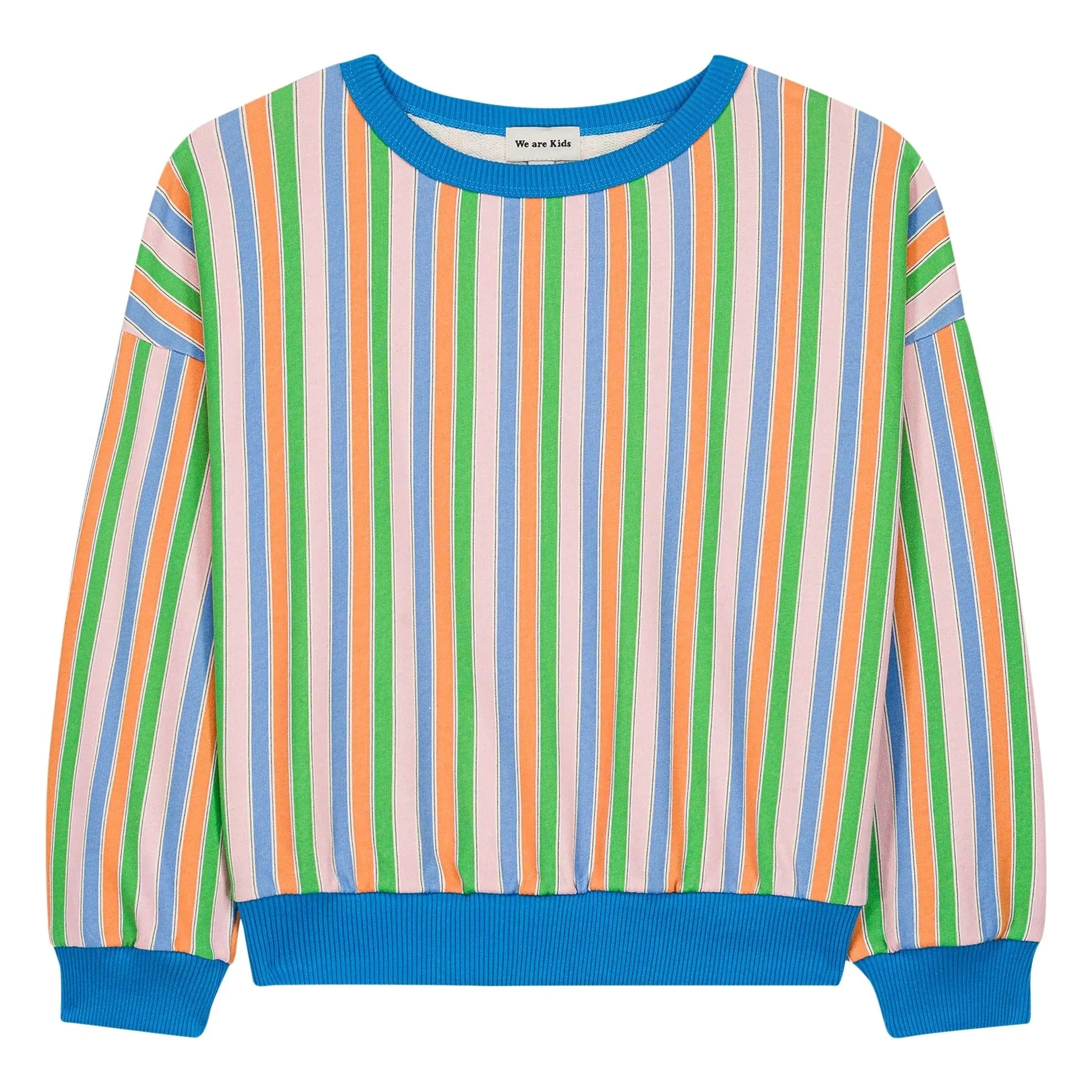 We Are Kids - Tony striped cotton sweatshirt | Blue