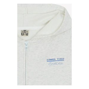 Bonton - St Lu Dayoff Spotted Hoodie | Gray
