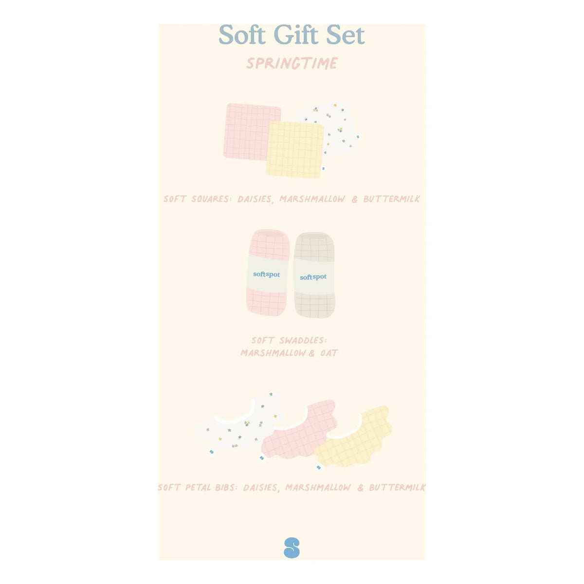 Soft Spot - Spring Birthday Gift Set | Ecru