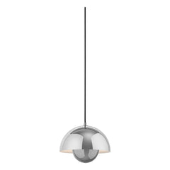 & Tradition - Flowerpot VP1 Pendant Lamp, Verner Panton | Chrome