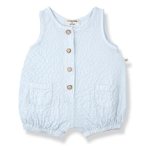 1+ in the family - Etolia Seersucker jumpsuit | Light blue