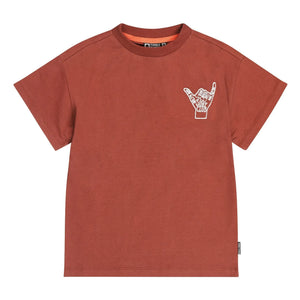 Tumble N'Dry - Oversized T-Shirt Port Douglas Recycled Cotton | Rust
