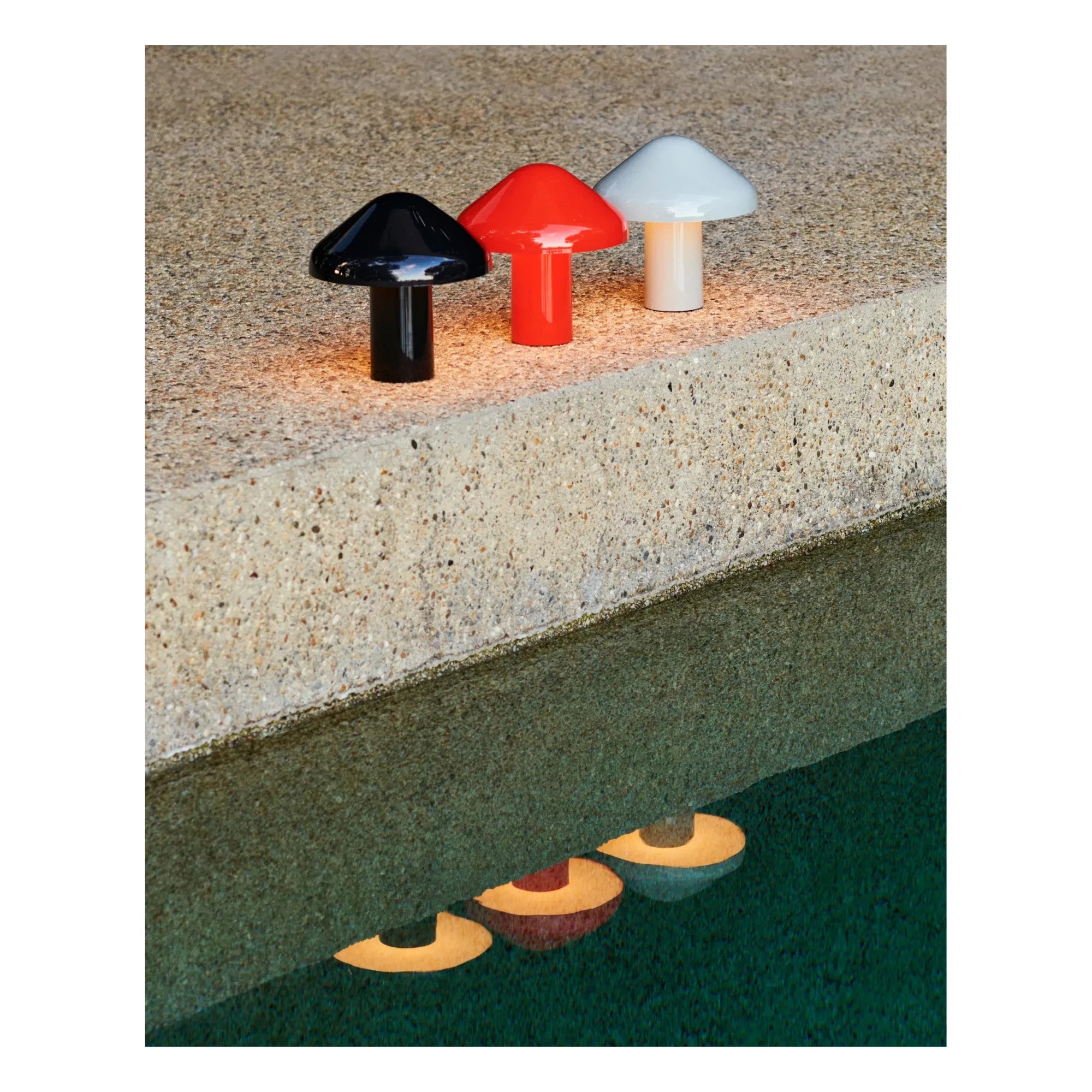 Hay - Pao Portable Table Lamp | Red