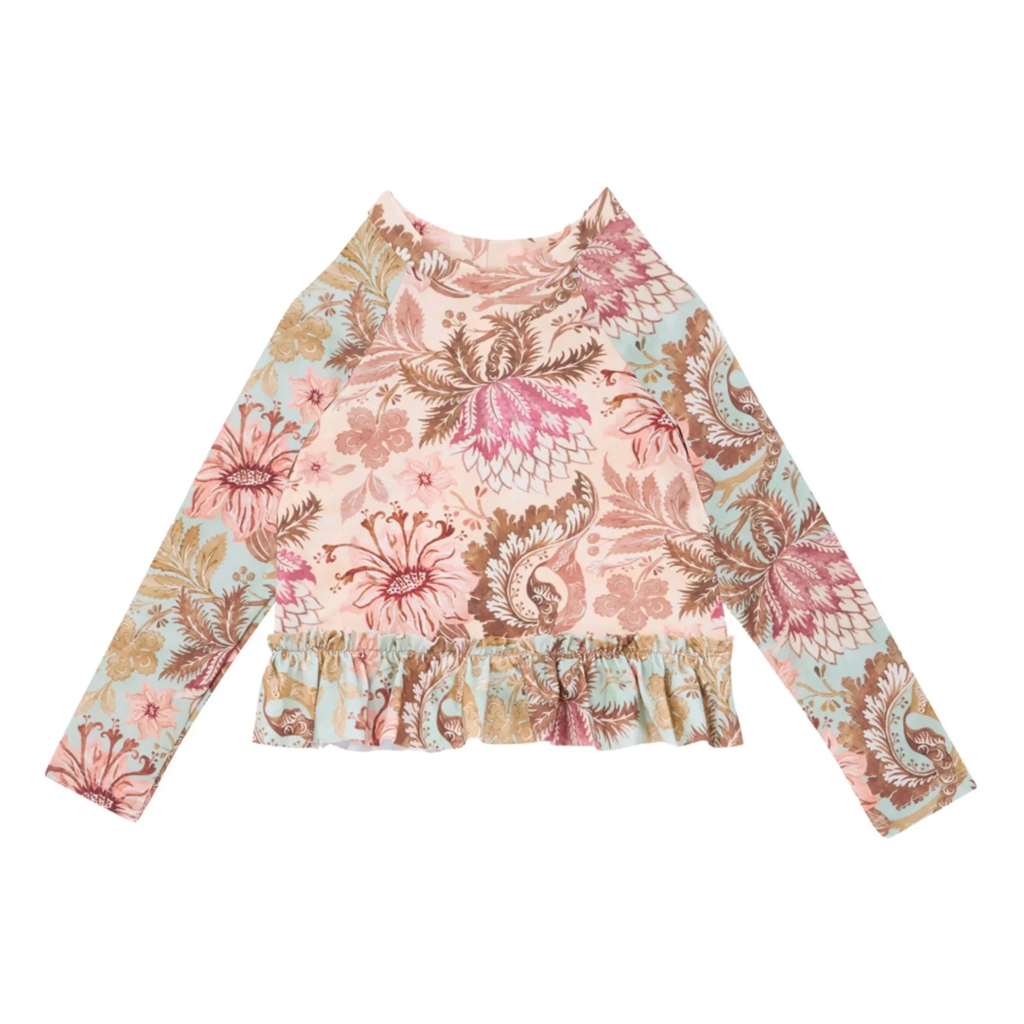 Zimmermann - Daylight Bain Floral T-Shirt | Pale Pink
