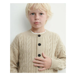 Bompard - Knitted Cashmere Cardigan | Cream
