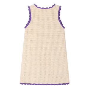 Bonpoint - Lali Knit Dress | Ecru
