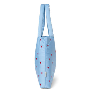Studio Noos - Puffy Hearts mom bag | Light blue