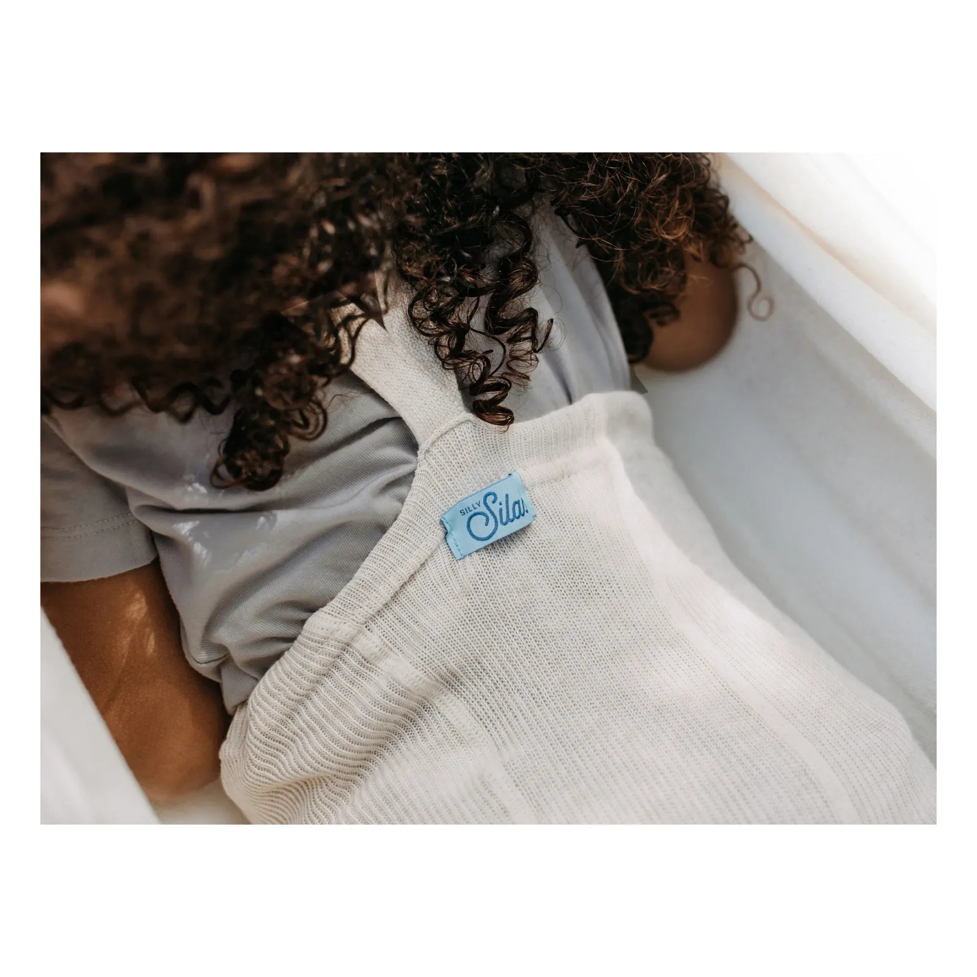 Silly Silas - Organic Cotton Sleeveless Shorts | Ecru