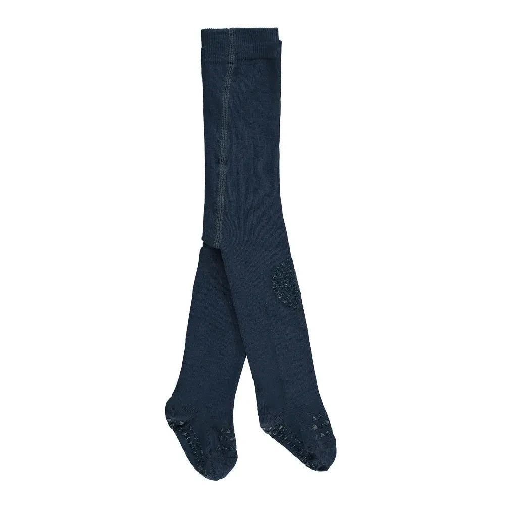 GOBABYGO - Non-slip Knee and Footed Leggings | Navy Blue