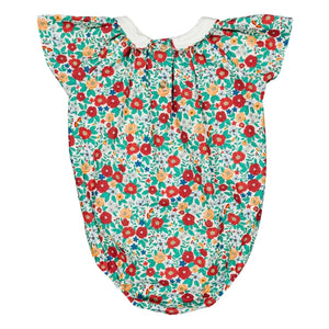 Loir - Bilbao floral print jumpsuit | White