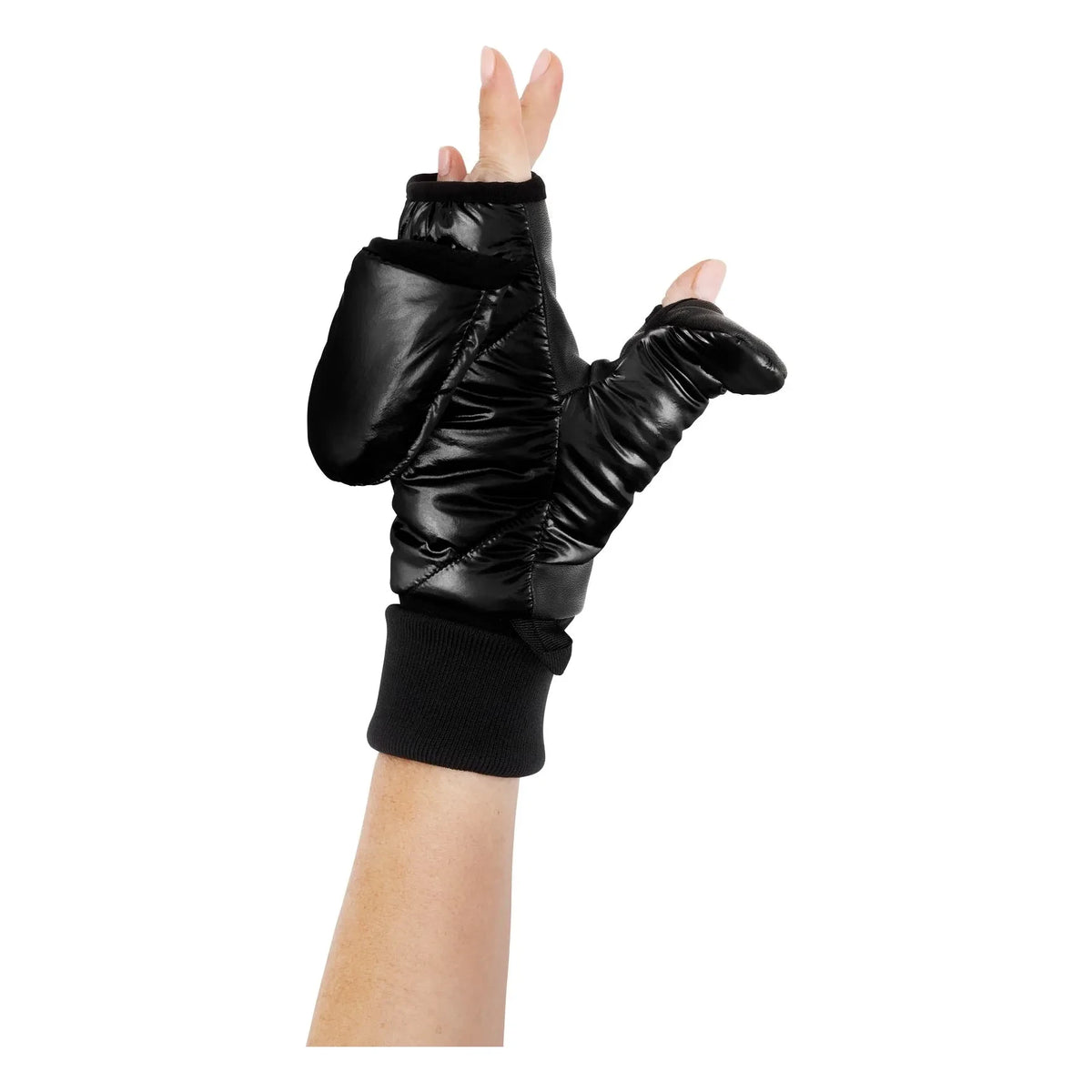Fudoon - Convertible Vinyl Gloves | Black
