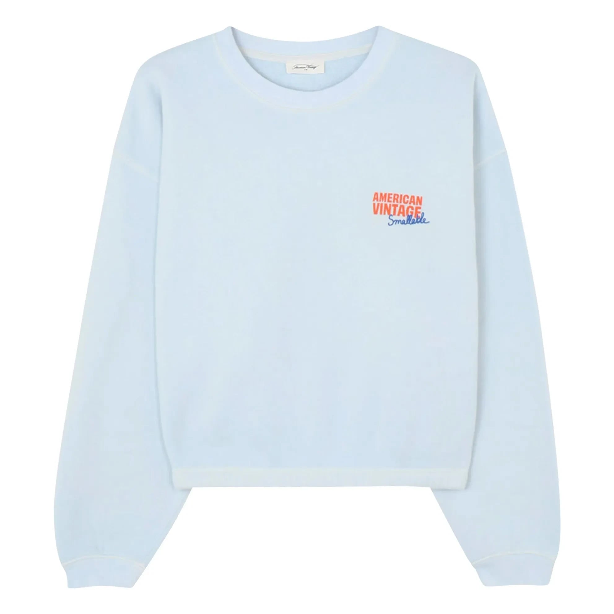 American Vintage - American Vintage X Smallable Collaboration - Izubird Sweatshirt | Light Blue