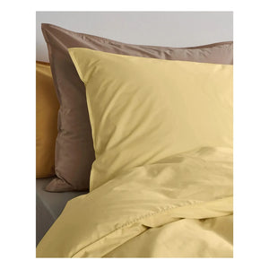 Suite 702 - Organic Percale Duvet Cover | Butter Yellow