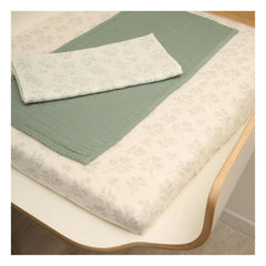 Charlie Crane - Noga/Pago Crib Mattress Cover | Pearl Gray