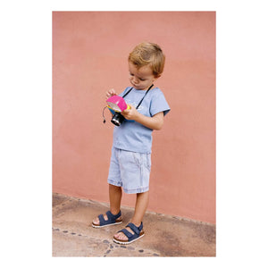 Bonton - Short Lyon Chambray | Denim Blue