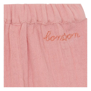 Bonton - Laos Cotton Gauze Pants | Pink