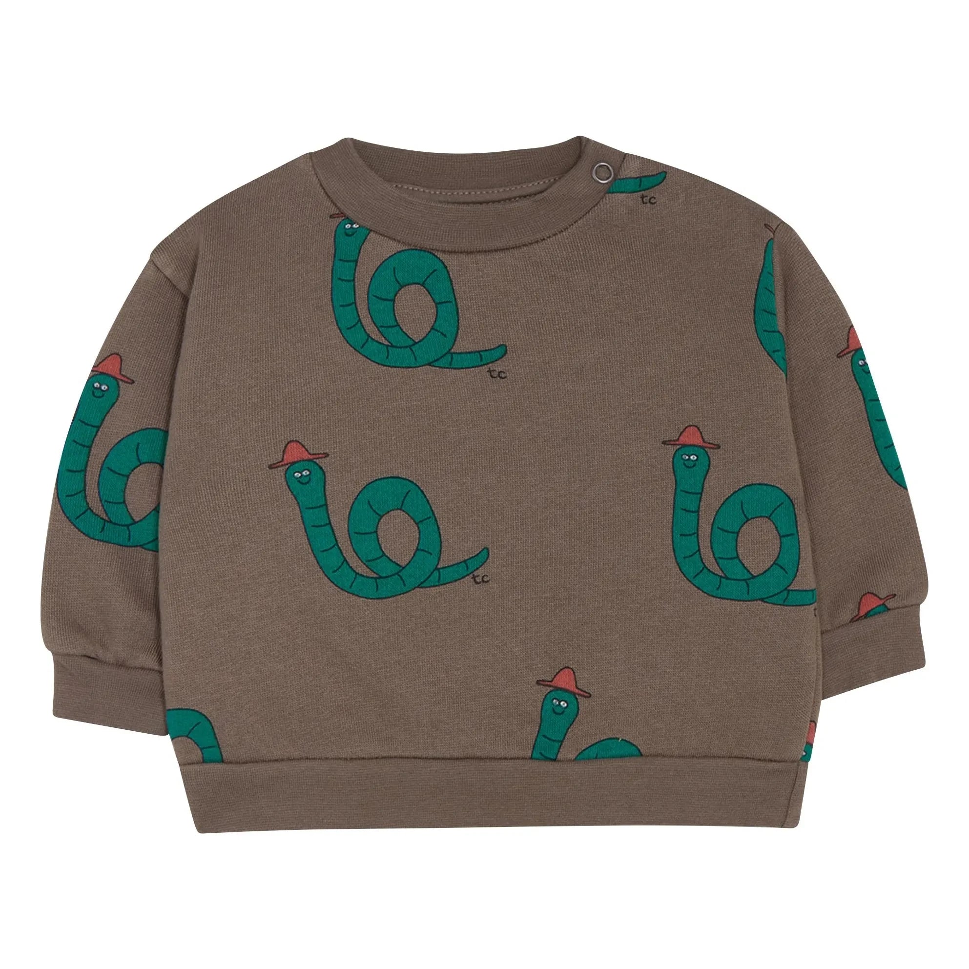 The Campamento - Baby Snakes Sweatshirt | Kahverengi