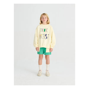 True Artist - Sweat N°11 Organic Cotton | Pale Yellow