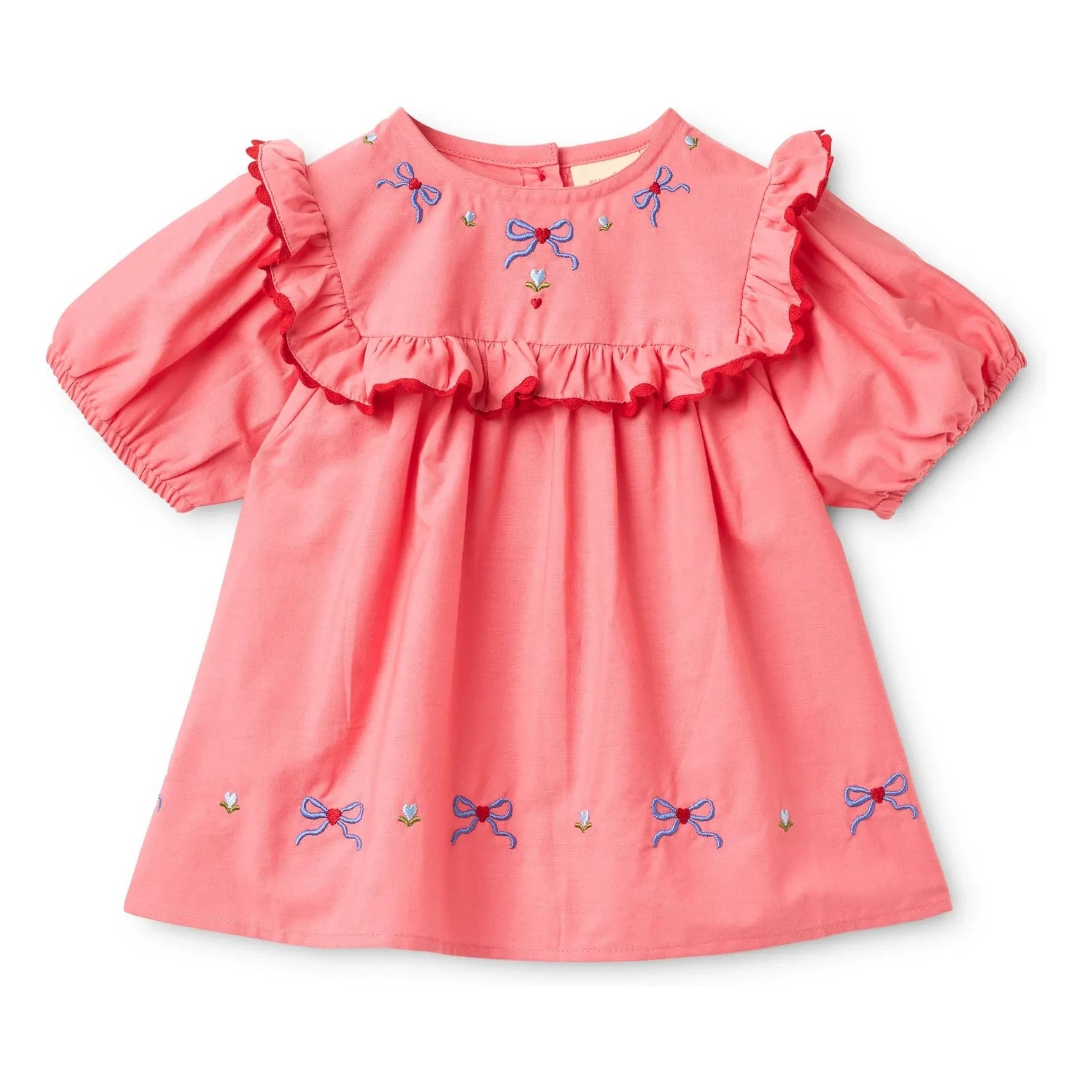 Flöss - Pink Blouse with Knots | Pink