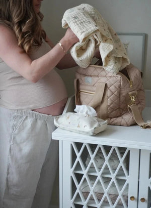 Cam Cam - Woodland Muslin Blanket | Ecru