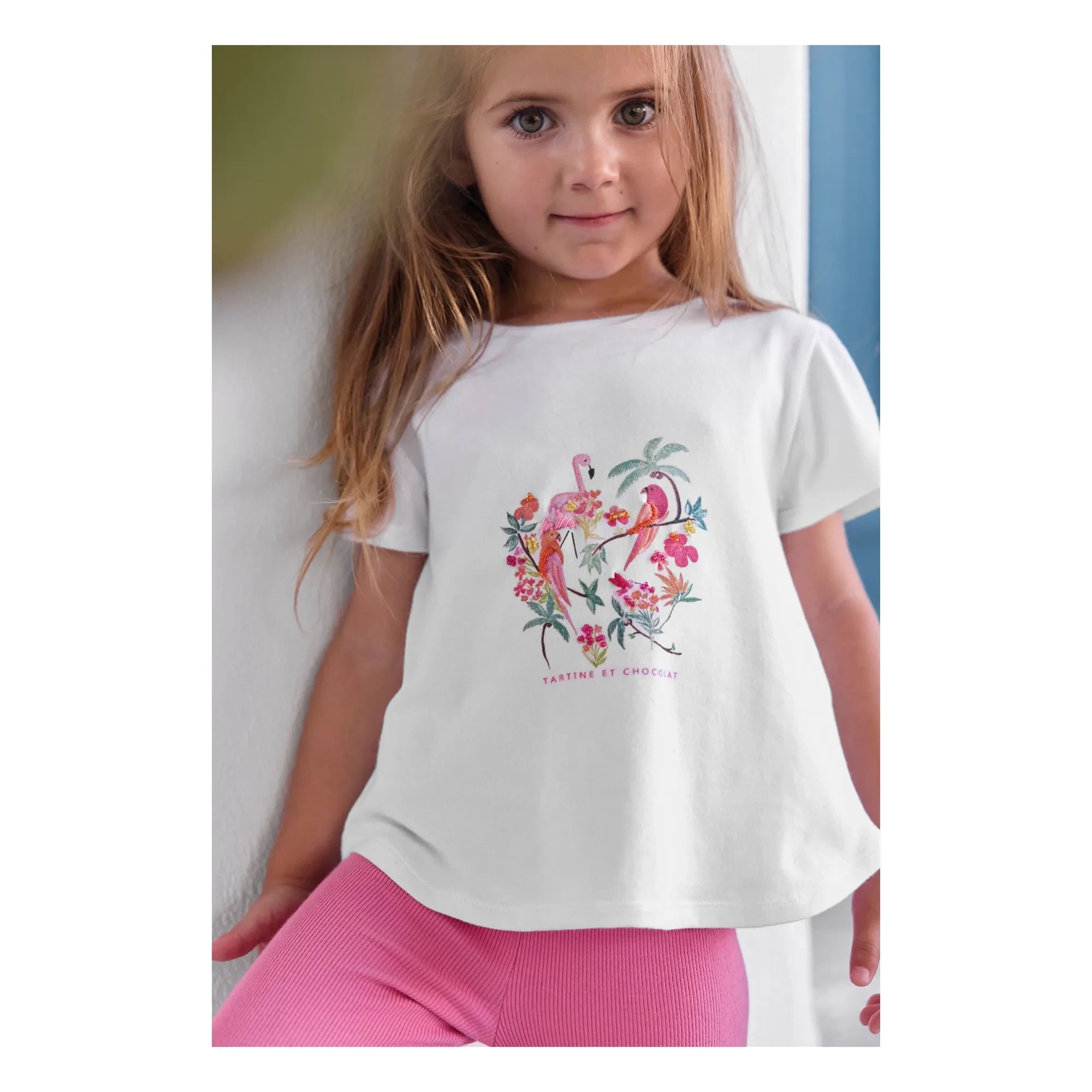Tartine et Chocolat - Tropique T-shirt | White