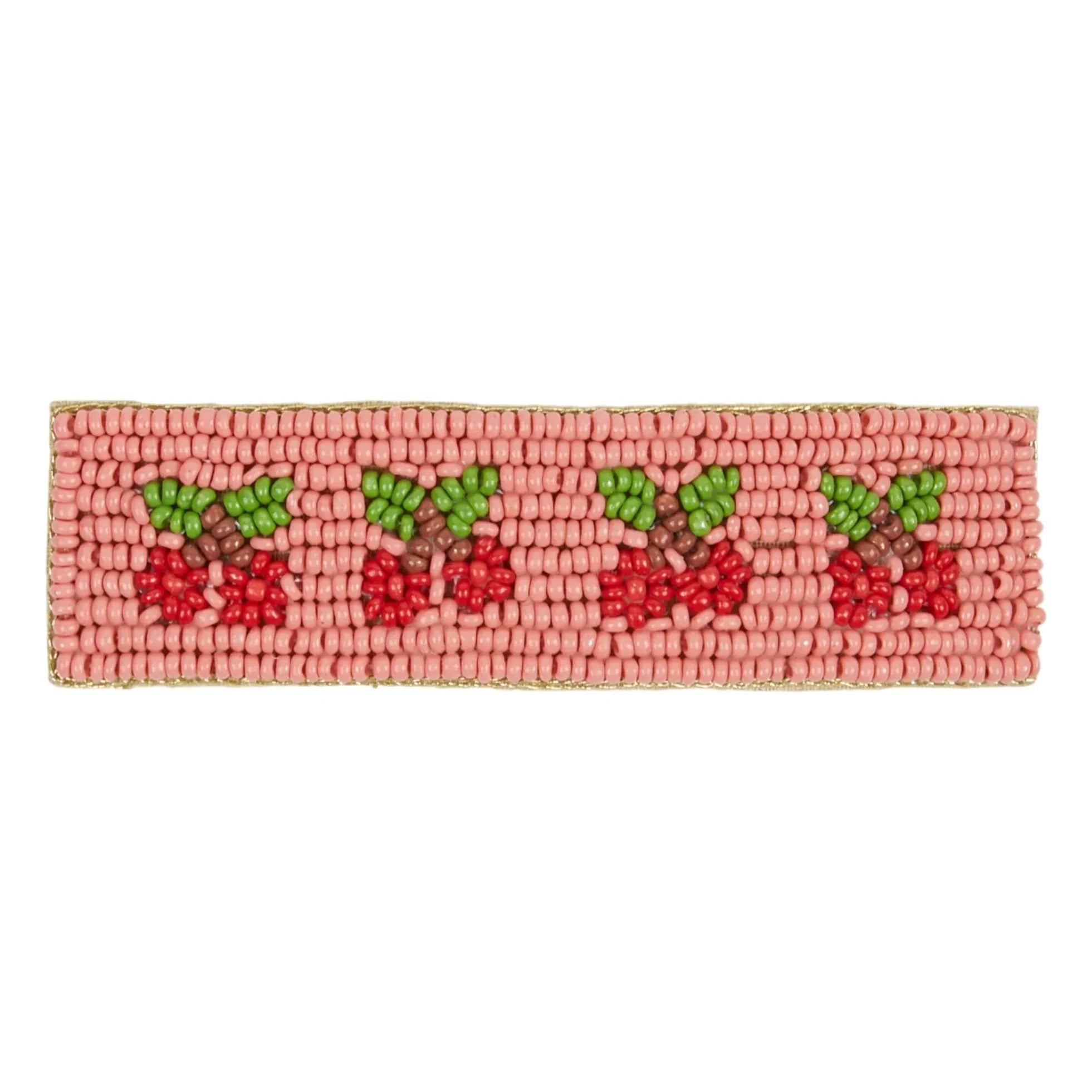 Emile et Ida - Kiraz İnci Saç Tokası | Pembe