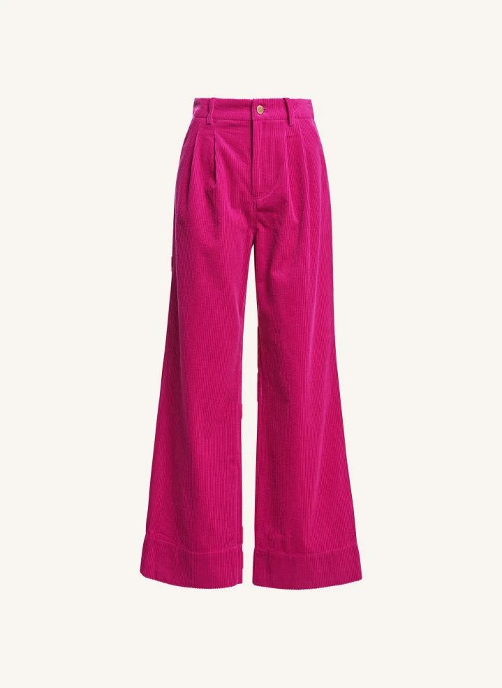 Essentiel Antwerp - Camp Corduroy Pants | Magenta