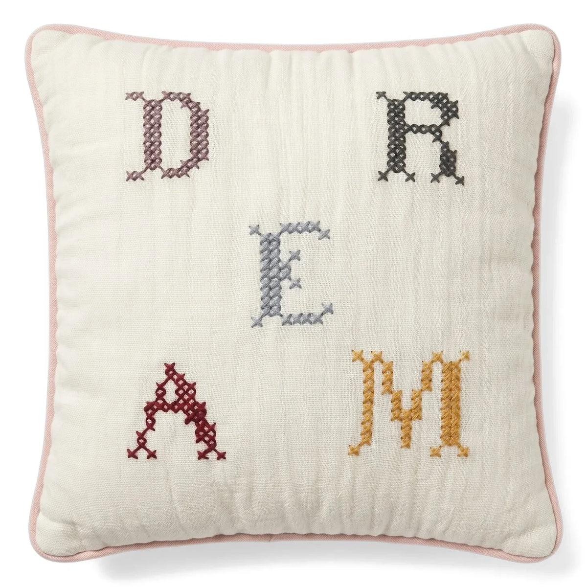 Editions Aimable - Dream Clovis pillow | Ivory Muslin