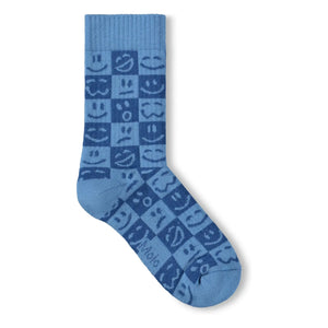 Molo - 2 Pairs of Norman Damier Socks Set | Blue