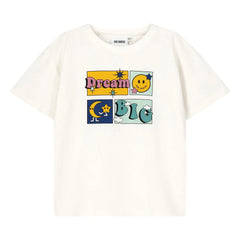 Cos I Said So - Dream Big Organic Cotton T-Shirt | White