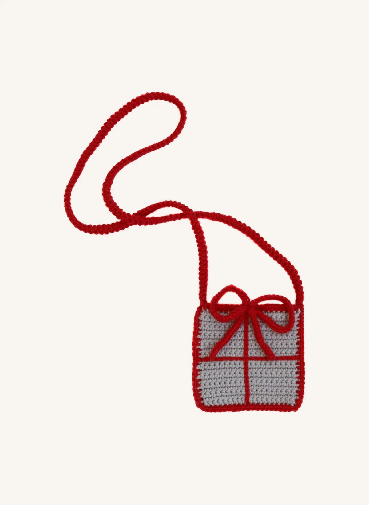 Kalinka - Merino Wool Christmas Gift Bag | Red