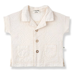 1+ in the family - Corinto Seersucker Shirt | Ecru