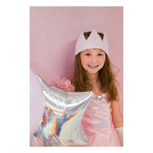 Great Pretenders - Glitter Tiara | Light Pink
