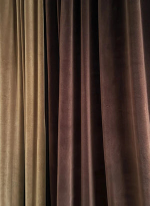 The Socialite Family - Teatro Velvet Blackout Curtain | Chocolate