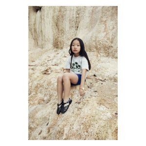 Mini Rodini - Organic Cotton Eye T-Shirt | Gray Melange