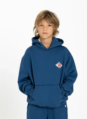 Hundred Pieces - Pat Freedom Organic Cotton Sweatshirt | Gray Blue