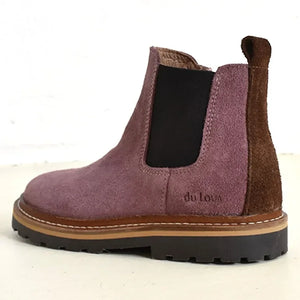 du Loua - Louis Suede Boots | Pink