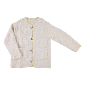 Poudre Organic - Millet Organic Cotton Quilted Jacket | Yellow