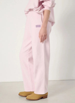 American Vintage - Plizzy Cotton Jogger Pants | Powder Pink