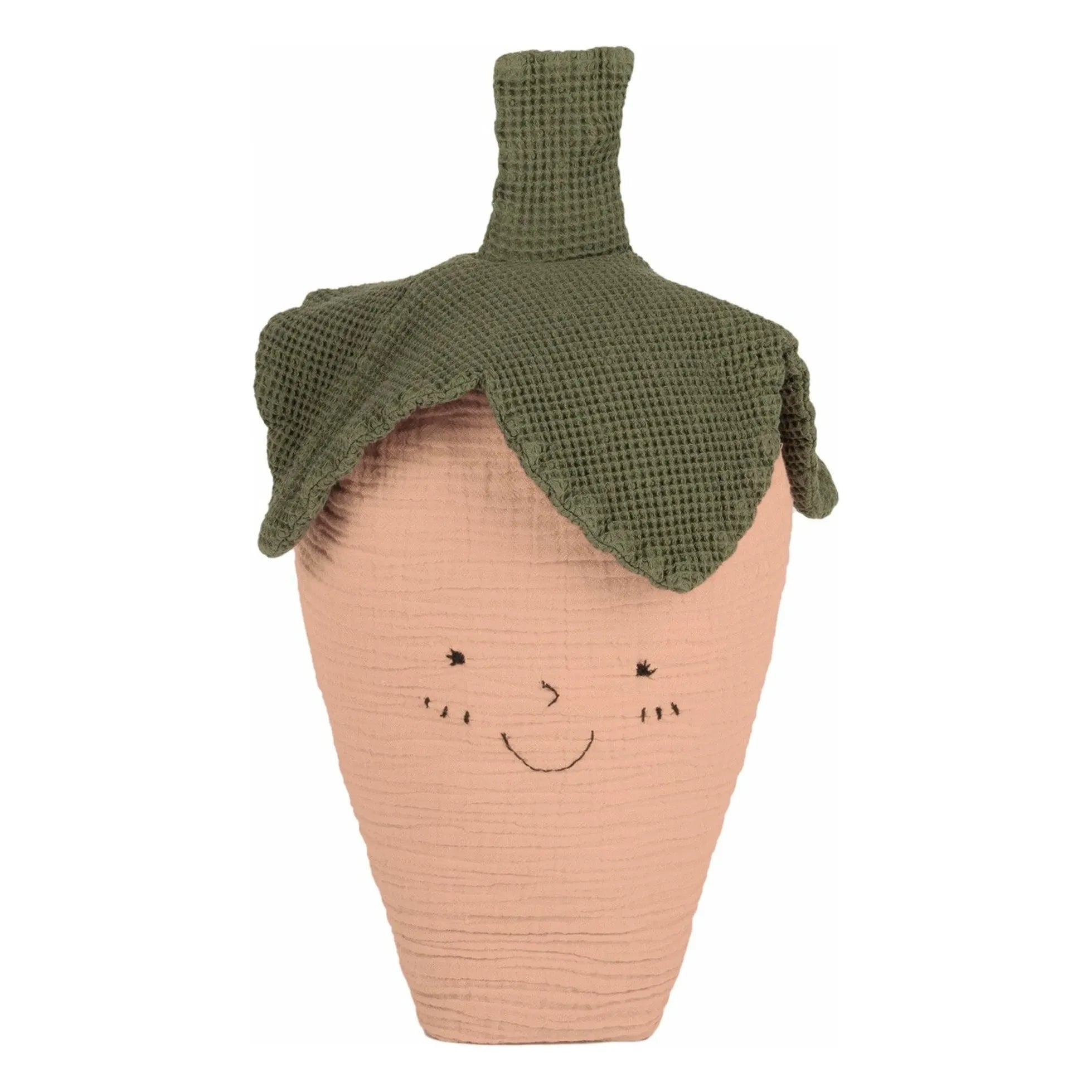 Nobodinoz - Wabi-Sabi Strawberry Pillow | Powder Pink
