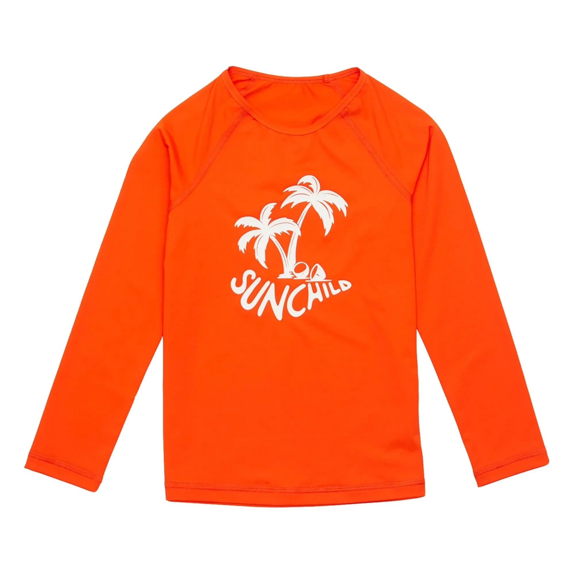 Sunchild - Saco Palmtree UV Protective T-Shirt | Orange