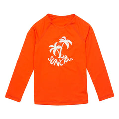Sunchild - Saco Palmtree UV Protective T-Shirt | Orange