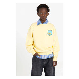 Finger in the Nose - Oversized Blow Sweat Organic Cotton | Lemon Yellow