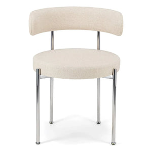 The Socialite Family - Libera Knit Fabric Chair | Beige