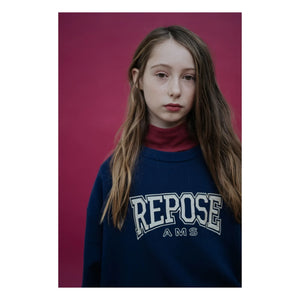 Repose AMS - Cozydrop REPOSE AMS organik pamuklu sweatshirt | Lacivert