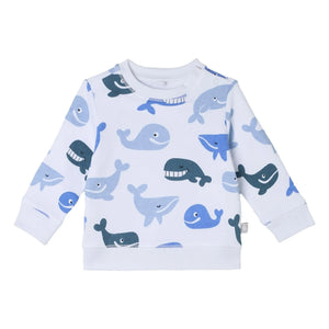 Stella McCartney Kids - Sweat Whales | Beyaz