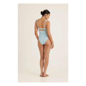 Peony - Vichy Forever One Piece Swimsuit | Blue