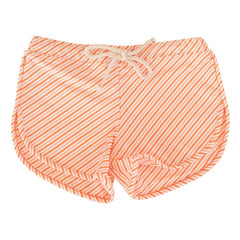Ina Swim - Mesa Striped Swim Shorts | Coral